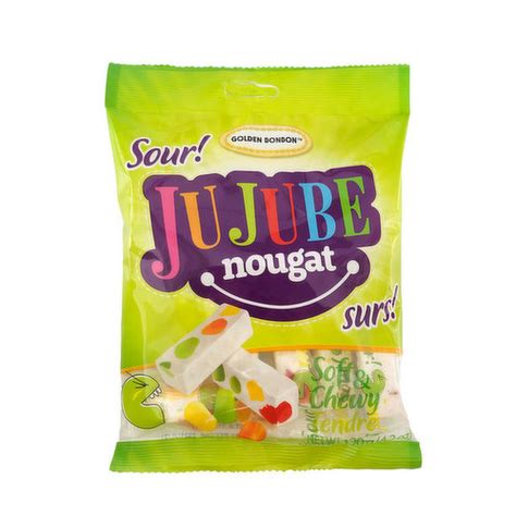 Golden Bonbon Sour Jujube Nougat