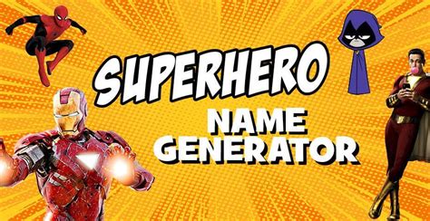 Superhero Name Generator – K-Zone