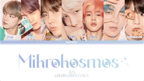 Bts Mikrokosmos Lyrics Color Coded Lyrics Youtube