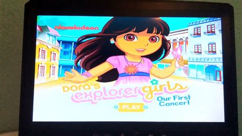 Doras Explorer Girls Dvd Menu Walkthrough Youtube