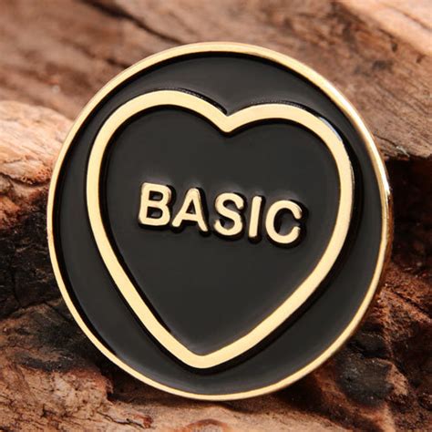 Enamel Pins | Basic Heart Lapel Pins | Cheap - EnamelPins.com