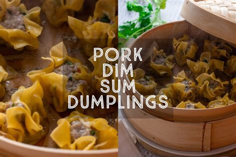 How To Make Delicious Pork Dim Sum Dumplings Days Of Jay