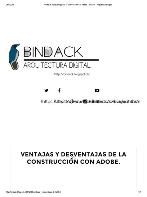 Ventajas y Desventajas de La Construcción Con Adobe | PDF | Naturaleza ... 