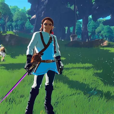 Michael Jackson In Zelda Breath Of The Wild Screenshots Stable