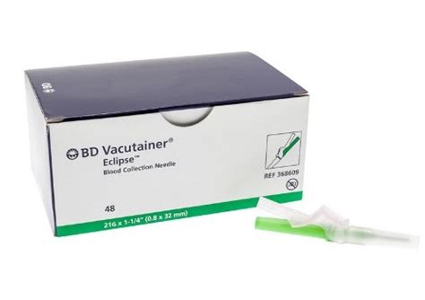 BD Vacutainer Eclipse Blood Collection Needles Green 21g North West