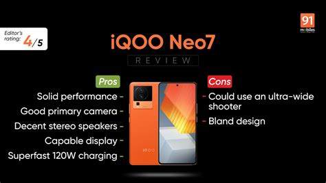 iQOO Neo 7 Review - Pros and cons, Verdict | 91Mobiles