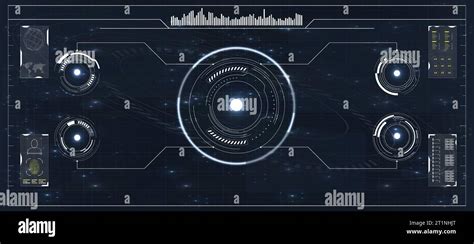 Digital Radar Display Setup Stock Vector Image & Art - Alamy