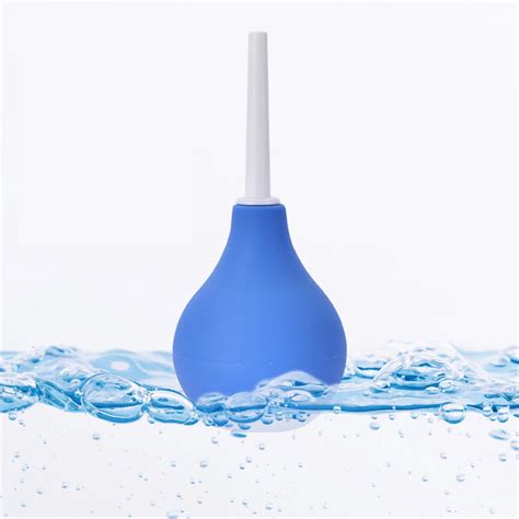 Unisex Anal Shower Silicone Enemator Vaginal Enema Rectal Syringe Anal