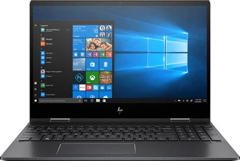 Best Buy HP ENVY X360 2 In 1 15 6 Touch Screen Laptop AMD Ryzen 7 8GB