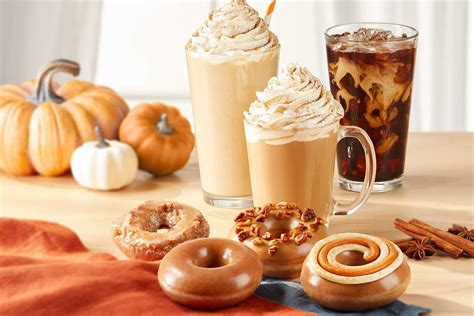 Krispy Kreme Has Two New Fall Doughnuts For The Pumpkin Spice Lover In