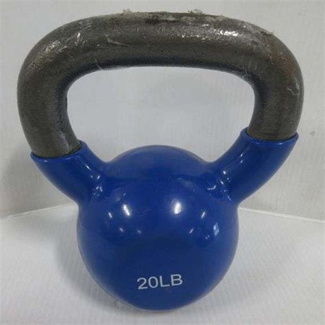 20 lb. Kettlebell, some rust - Albrecht Auction Service