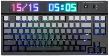 Epomaker Dynatab X Wireless Gaming Keyboard With Custom Dot Matrix Rgb Led Screen Hot Swap