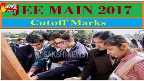 Jee Main Cutoff Score Gen Obc St Sc Youtube