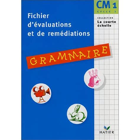 GRAMMAIRE FICHIERS EVALUATION CM1 Dar Soulami Al Hadita