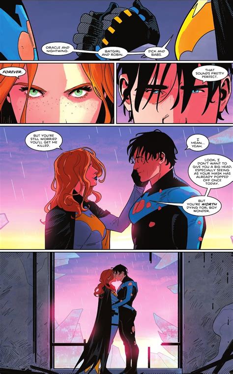 Nightwing Gets a Visitor Who Might Get in the Way of a Batgirl Wedding