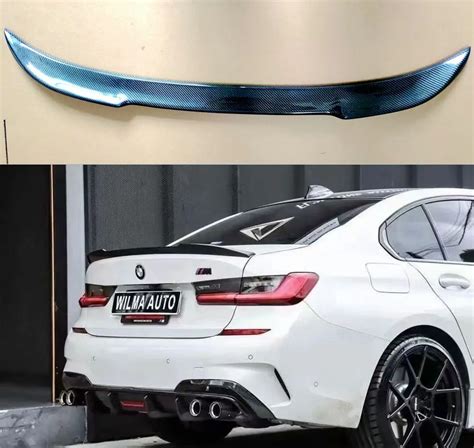 Tronco Traseiro Spoiler Asa L Bio De Fibra De Carbono Para Bmw S Rie