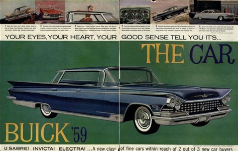 1959 Buick Electra 225 Buick Car Ads Car Advertising