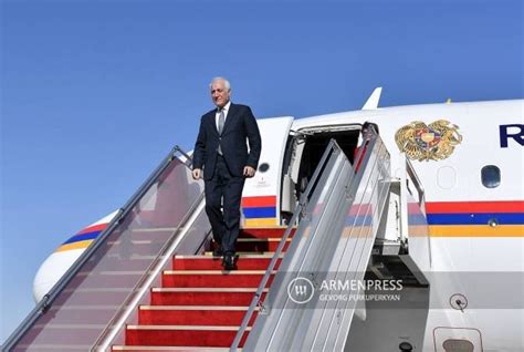 Armenian President arrives in Iraq on an official visit : r/armenia