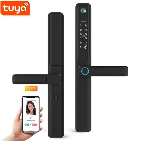 Serrure Professionnelle Tuya Avec Empreinte Digitale Et Cam Ra Ip