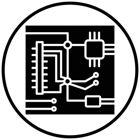 Pcb Board Icon Style 9485901 Vector Art At Vecteezy