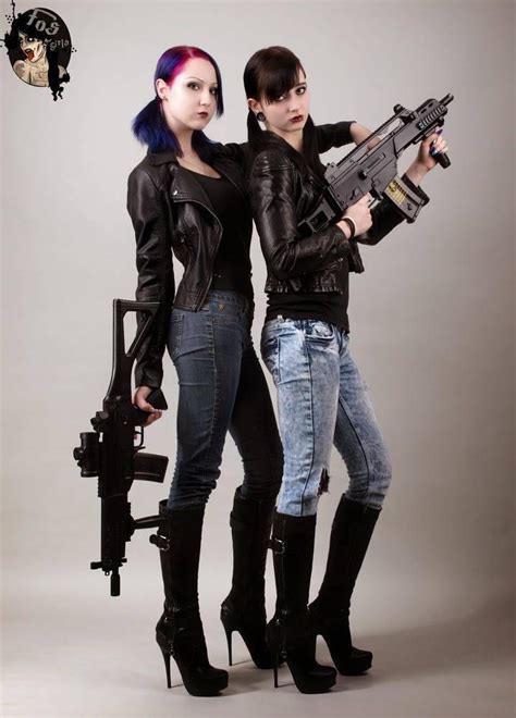 Sexy Badass Punk Babes By Leatherslut1 On Deviantart