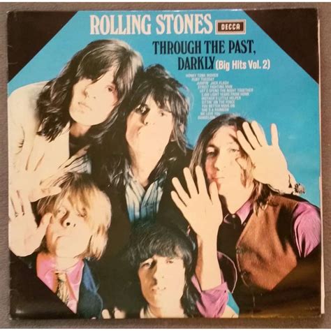 Through The Past Darkly Big Hits Vol By Rolling Stones Lp With