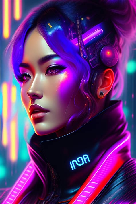 Lexica Detailed Portrait Neon Operator Girl Cyberpunk Futuristic