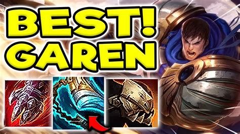 Want To Win Play Garen Top Now Easy To Learn Carry Garen