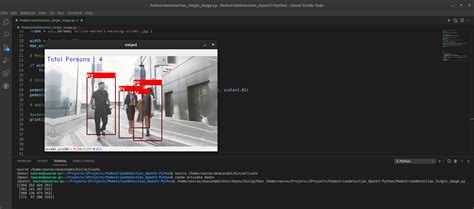 Real Time Pedestrian Detection Using Python And Opencv Project Gurukul