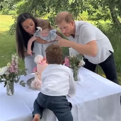 Meghan Markle And Prince Harry Share A Sweet Home Video From Lilibet S