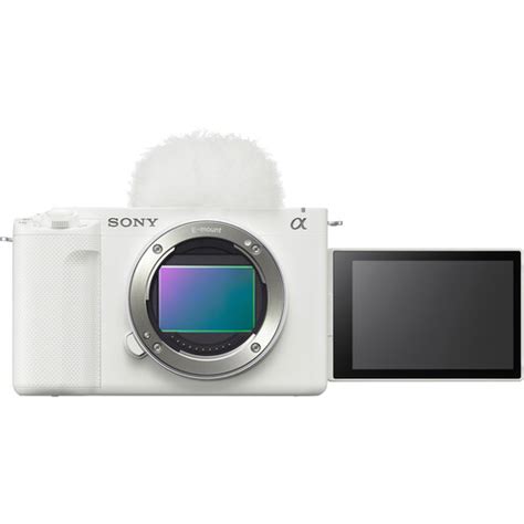 Sony Zv E Mirrorless Camera White Ilczve W B H Photo Video