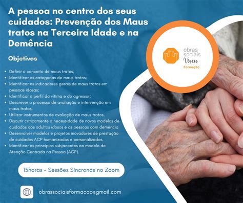 CURSO A PESSOA NO CENTRO DOS SEUS CUIDADOS PREVENÇÃO DOS MAUS TRATOS