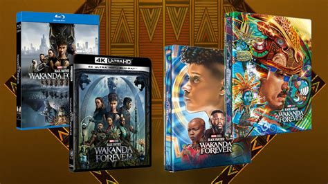 Lanzamiento De Black Panther Wakanda Forever En Blu Ray Y Uhd 4k