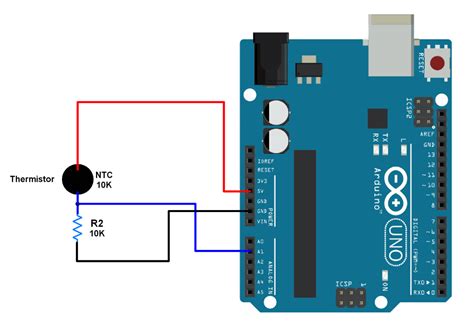 Ntc Thermistors Guide Arduino Interfacing Sensors And Modules