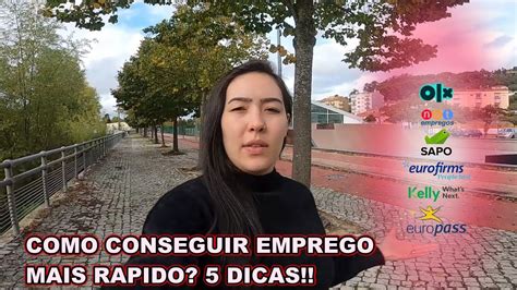 Como Conseguir Emprego Em Portugal Youtube