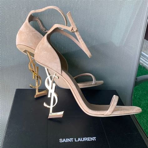 YSL NUDE HEELS Ysl Heels Heels Cute Shoes Heels