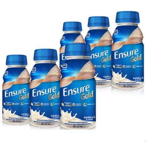 Ensure Gold Hmb Vanilla Liquid Drink Ml Bundle Of Sept