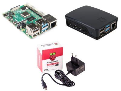 Kit Raspberry Pi Gb Con Caja Y Alimentador Oficial V A