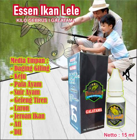 ESSEN GALATAMA IKAN LELE Specialist Media Umpan Daging Essen Ikan