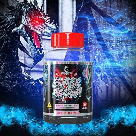 Black Acqua Thermogenic 90 Cápsulas Demons Lab Demons Lab DRAGON