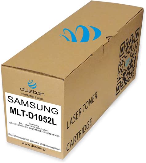 Duston MLTD1052L MLT D1052L Toner Nero Compatibile Con Samsung ML 1910