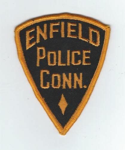 Vintage Enfield Connecticut Police Patch Enfield Patches Police Patches