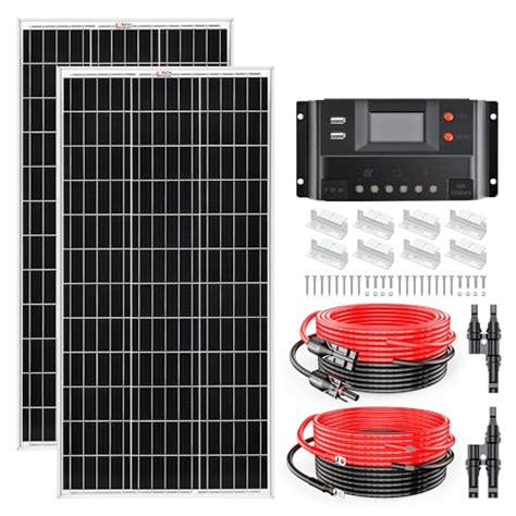 RICH SOLAR 100 Watt 12 Volt Polycrystalline Solar Panel With High