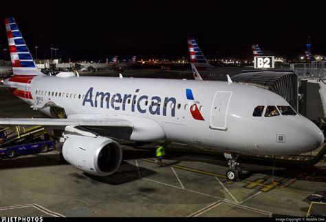 N9012 Airbus A319 115 American Airlines Wabble Dee Jetphotos