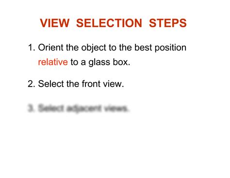 Solution Overview Of An Engineering Drawing Chapter 04 Orthographic