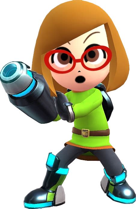 Image Nikki Mii Gunner Ssb4 Png Nintendo Fandom Powered By Wikia