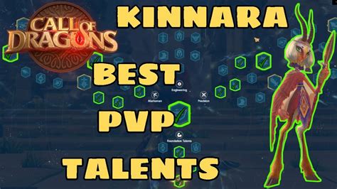 Best Kinnara Talents For PvP Call Of Dragons YouTube