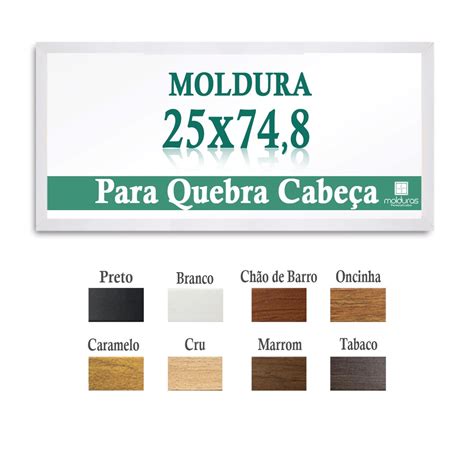 Moldura Quebra Cabeca Grow Puzzle Pcs X C Petg Shopee Brasil