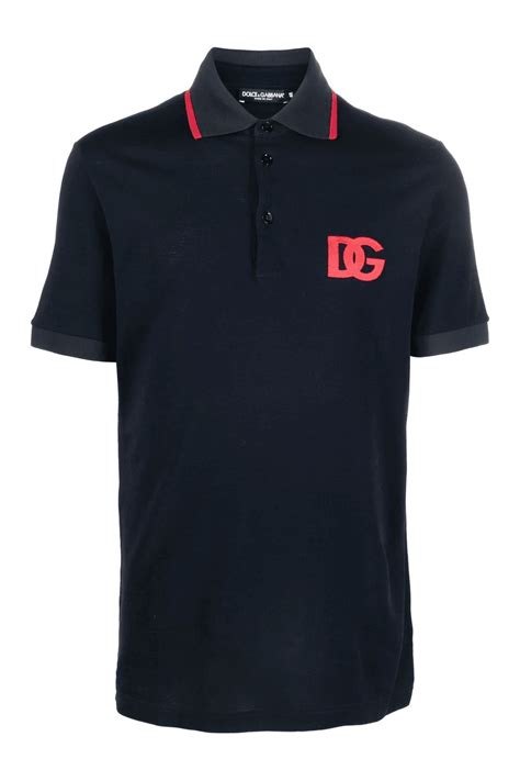 Dolce And Gabbana Dg Branding Polo Clothing From Circle Fashion Uk