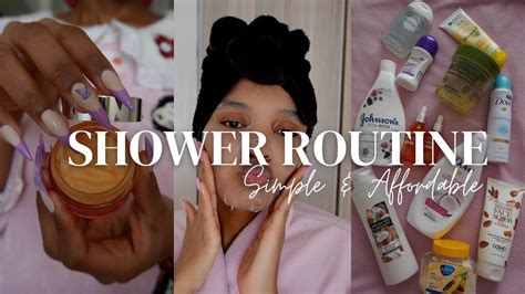 My Simple And Affordable Shower Routine Body Care Skin Care Glowy